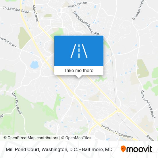 Mapa de Mill Pond Court
