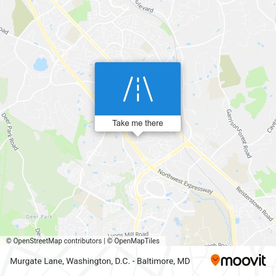 Murgate Lane map