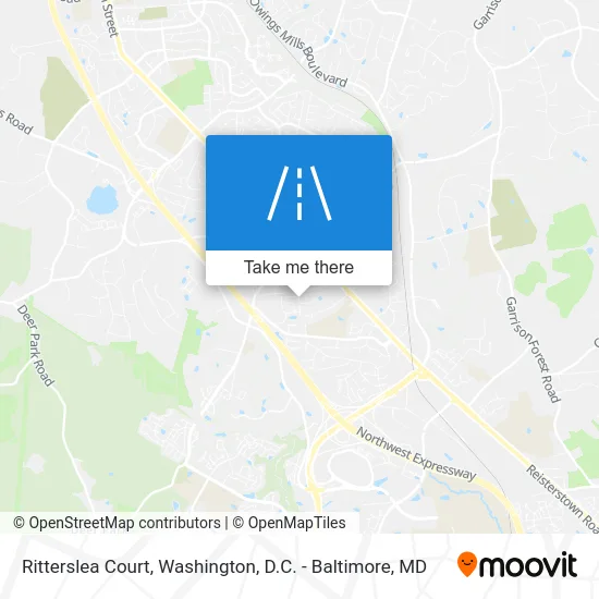 Ritterslea Court map