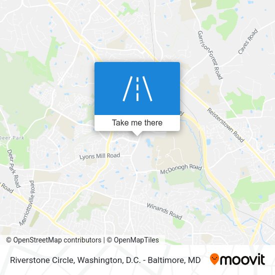 Riverstone Circle map