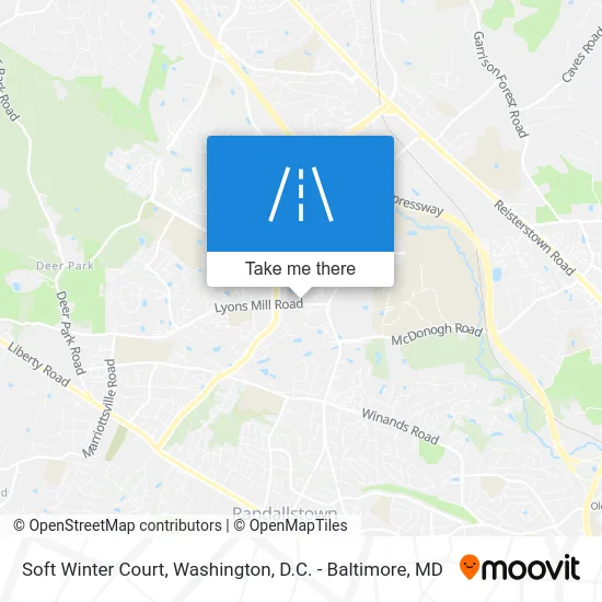 Soft Winter Court map