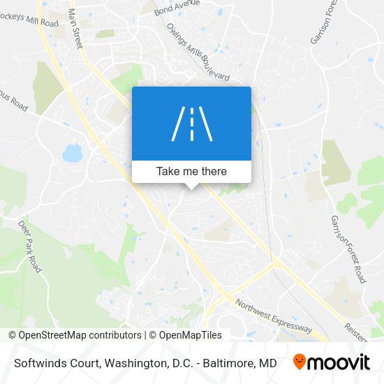 Softwinds Court map