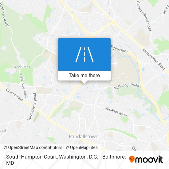South Hampton Court map