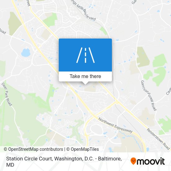 Mapa de Station Circle Court