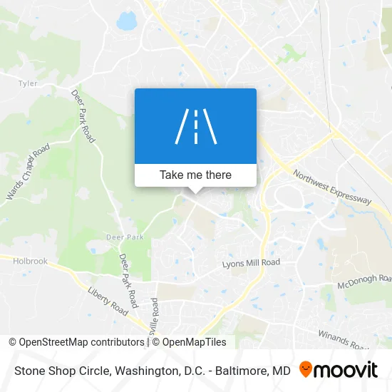 Stone Shop Circle map