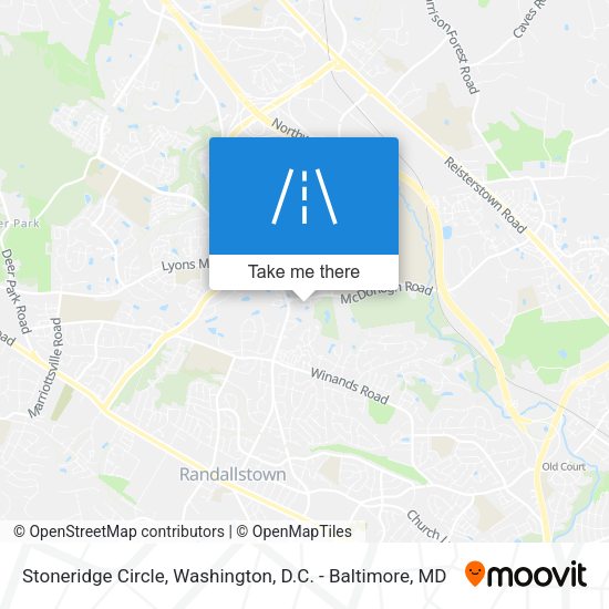 Stoneridge Circle map