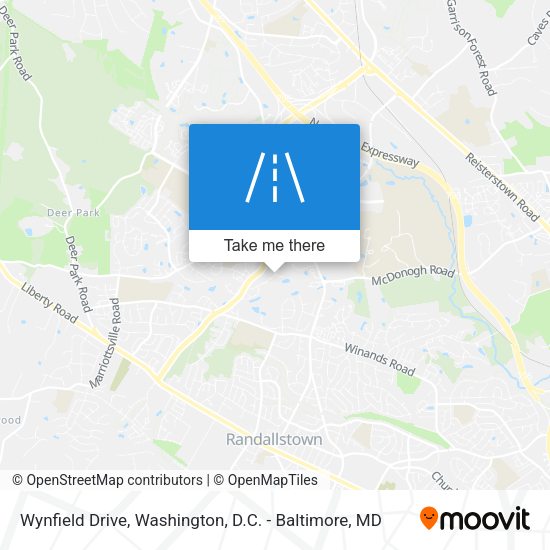 Mapa de Wynfield Drive