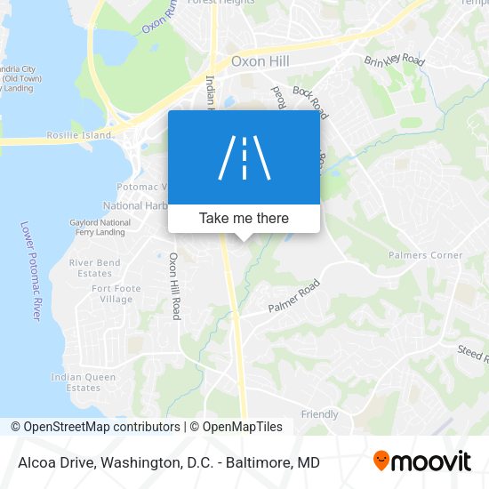 Mapa de Alcoa Drive