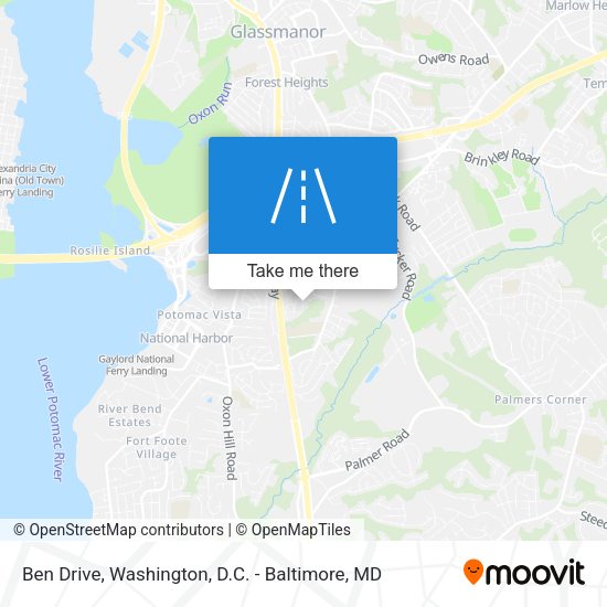 Mapa de Ben Drive