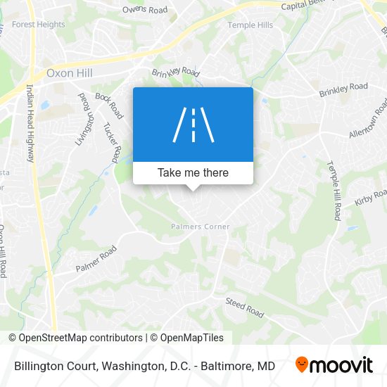 Mapa de Billington Court