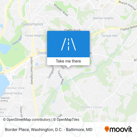 Mapa de Border Place