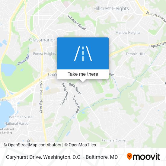 Mapa de Caryhurst Drive