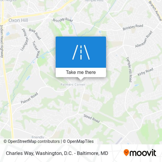 Charles Way map