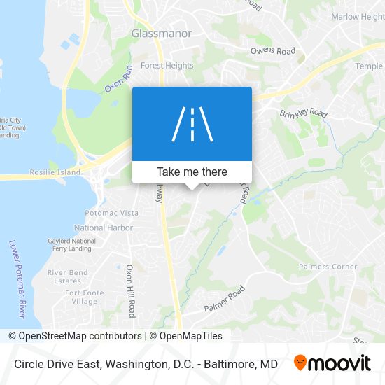 Mapa de Circle Drive East