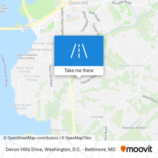 Mapa de Devon Hills Drive