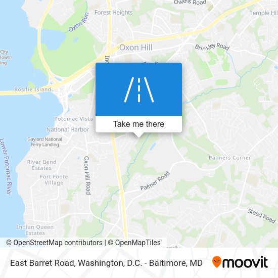 Mapa de East Barret Road