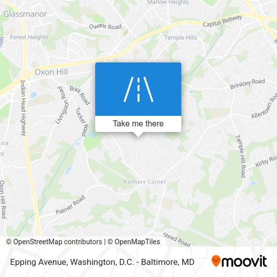 Mapa de Epping Avenue