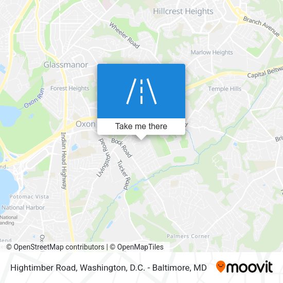 Hightimber Road map
