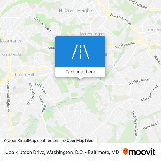 Joe Klutsch Drive map