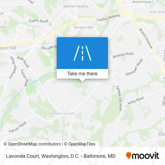 Lavonda Court map