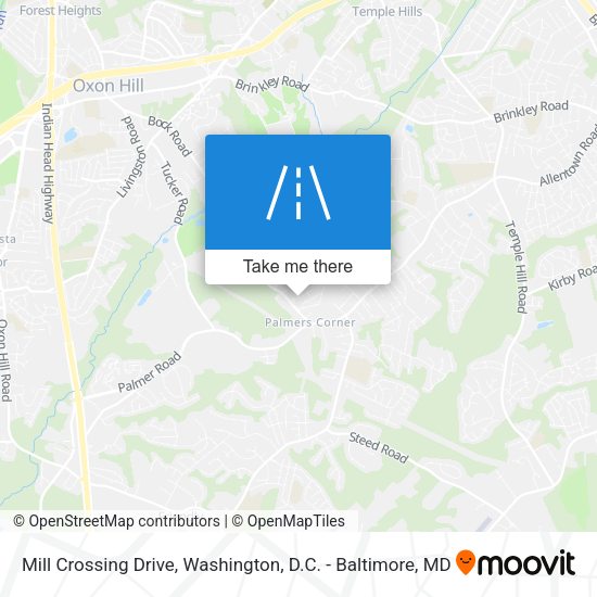 Mill Crossing Drive map