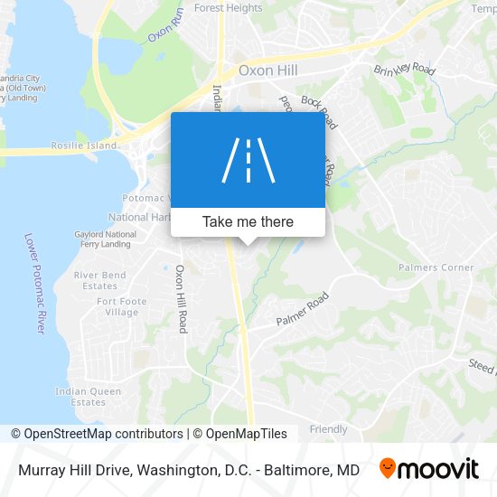 Murray Hill Drive map