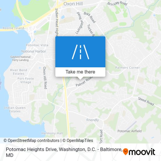 Mapa de Potomac Heights Drive