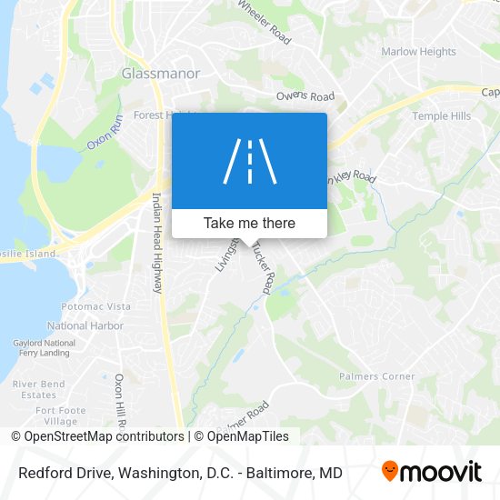 Redford Drive map