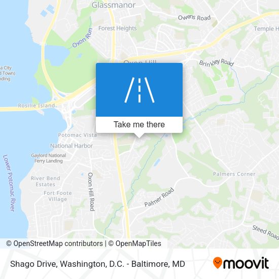 Shago Drive map