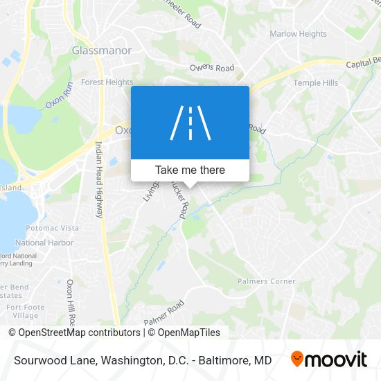 Mapa de Sourwood Lane