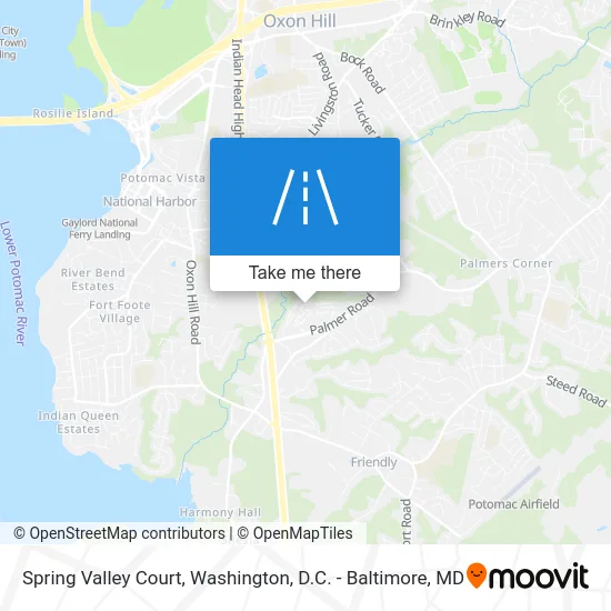 Spring Valley Court map