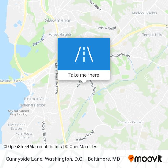 Mapa de Sunnyside Lane