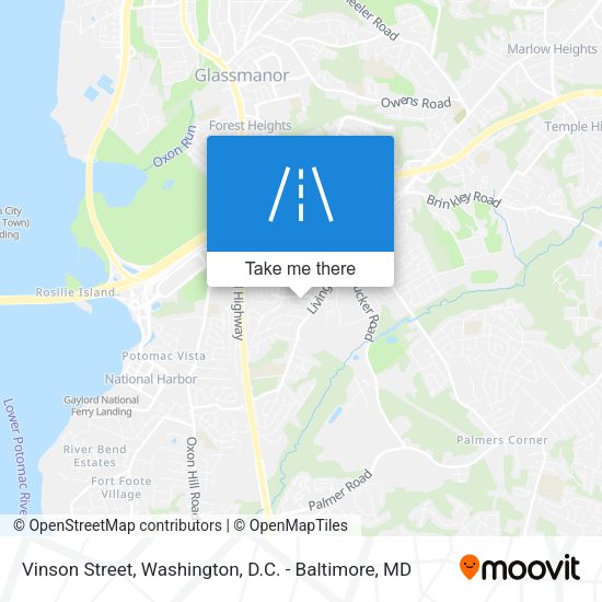 Vinson Street map