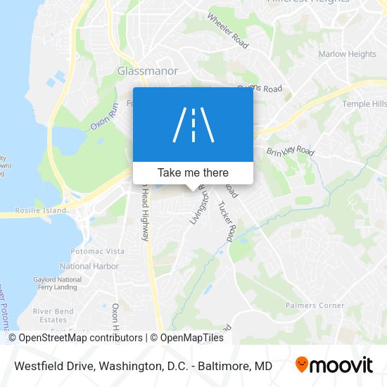 Westfield Drive map