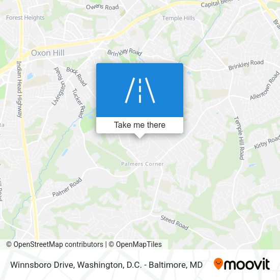 Mapa de Winnsboro Drive