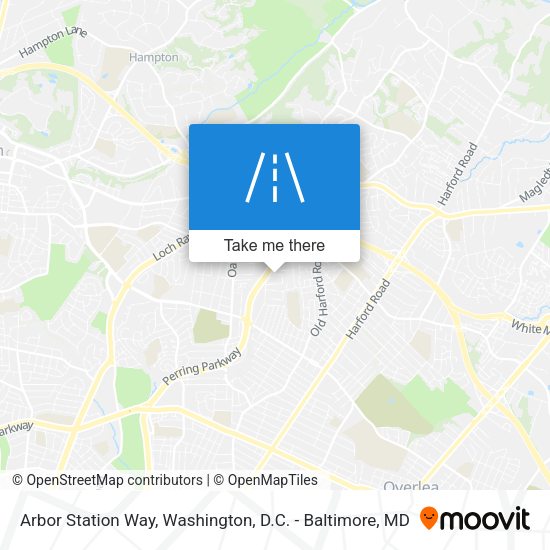 Arbor Station Way map