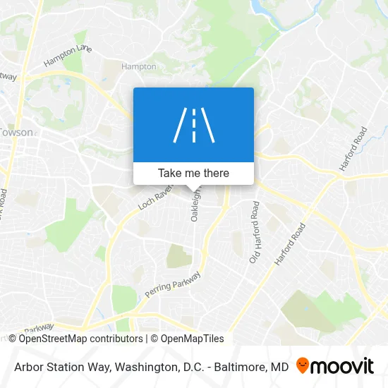 Arbor Station Way map