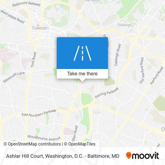 Ashlar Hill Court map