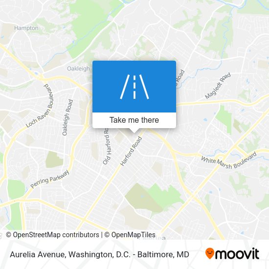 Aurelia Avenue map
