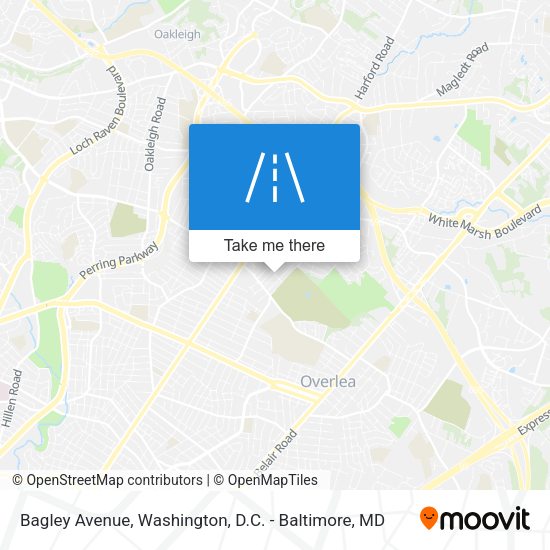 Bagley Avenue map