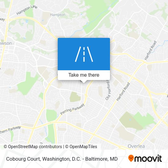 Cobourg Court map
