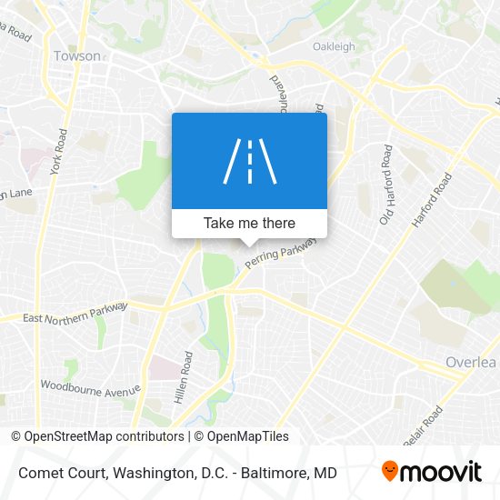 Comet Court map