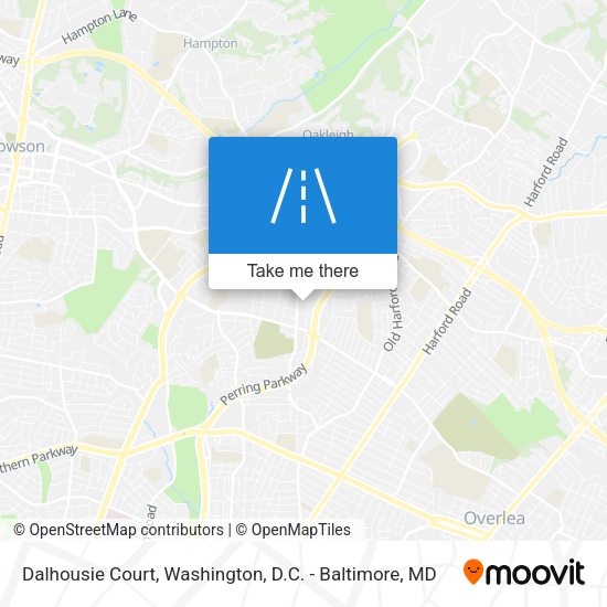 Dalhousie Court map