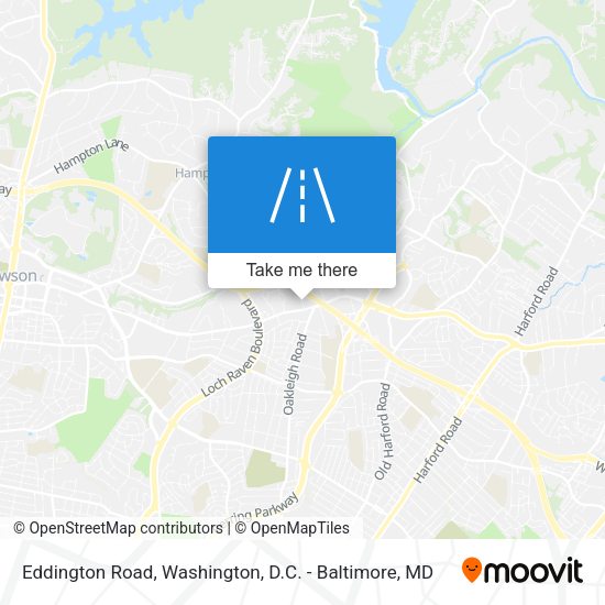 Mapa de Eddington Road