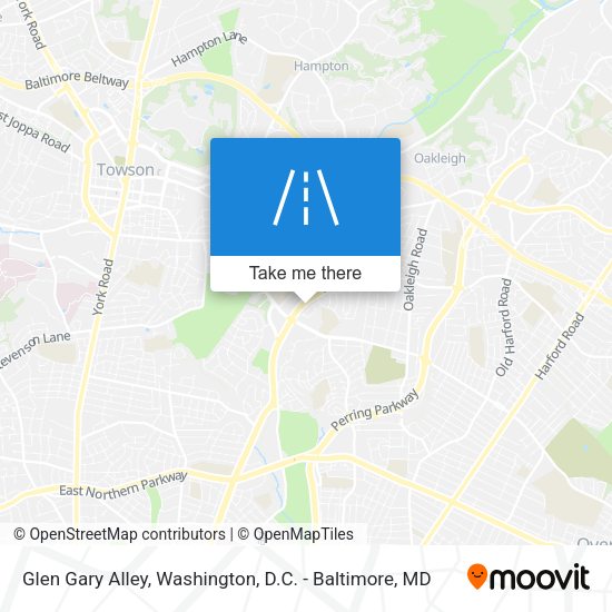 Mapa de Glen Gary Alley