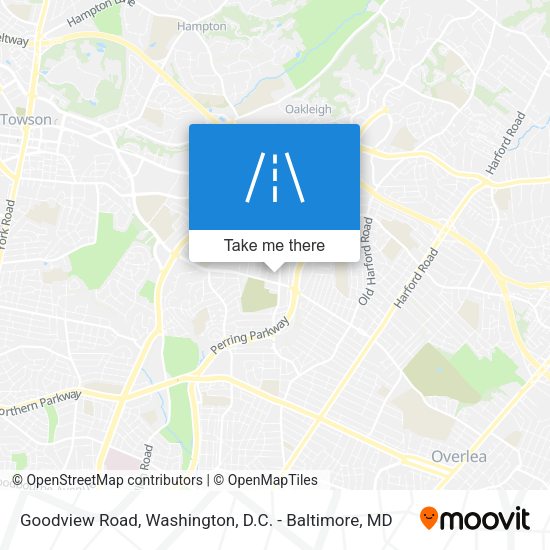 Goodview Road map