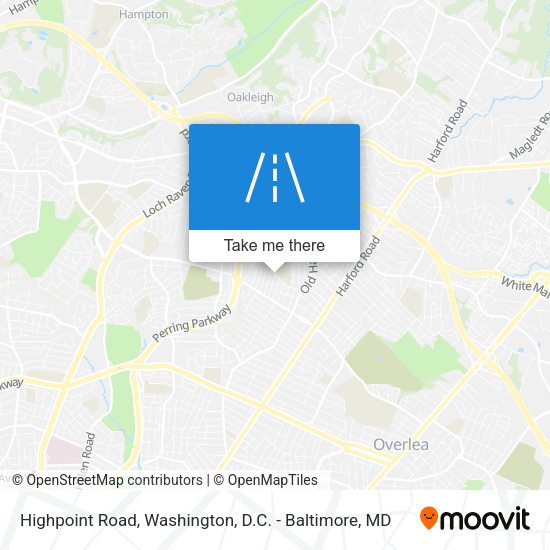 Highpoint Road map