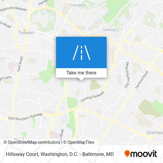 Hillsway Court map