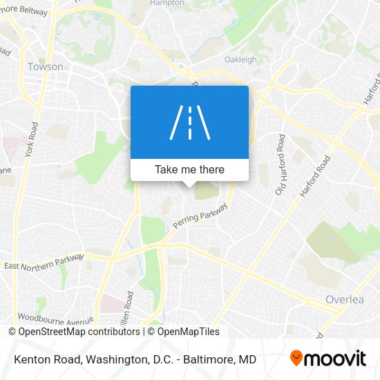 Mapa de Kenton Road