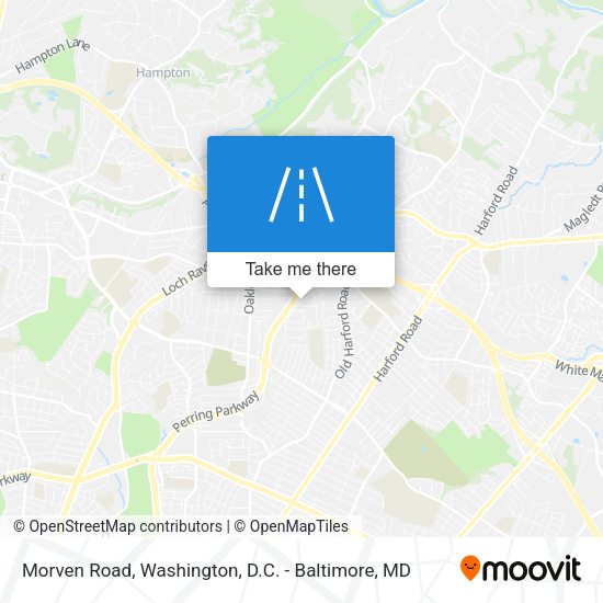 Morven Road map
